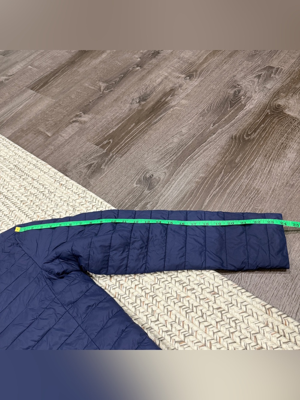 Land's End Blue Puffer Jacket - Picture 9 of 10